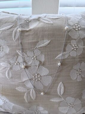 Sterling Silver & Pearls Necklace